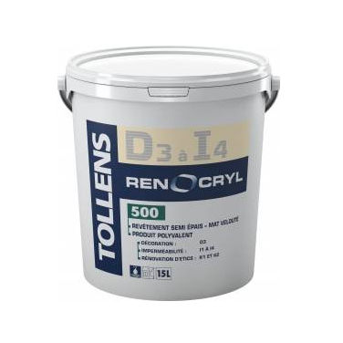 Enduit de protection - RENOCRYL 500 - Tollens - d'extérieur / pour mur / de façade