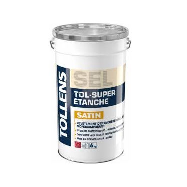 Système d'étanchéité liquide SEL pour maçonnerie - TOL-SUPER ÉTANCHE - Tollens - pour plancher / de façade / monocomposant