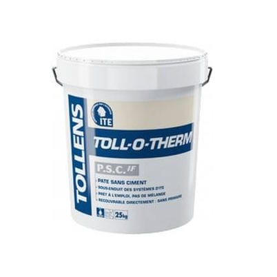 Enduit isolant thermique - TOLL-O-THERM PSC - Tollens - de ragréage / d'extérieur / pour mur