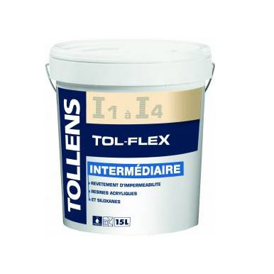 Enduit d'imperméabilisation - TOL-FLEX INTERMÉDIAIRE	 - Tollens - d'extérieur / pour mur / de façade