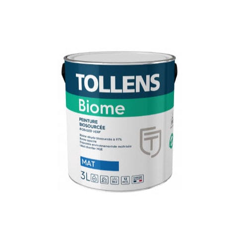 Peinture de finition - BIOME - Tollens - intérieure / murs / pour plafond