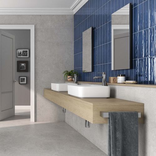 Carrelage en grès cérame - JUNE - Roca Tile - en pierre naturelle / mat / d'intérieur