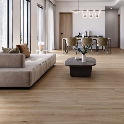 Carrelage en porcelaine - LAGOM - Roca Tile - bois / mat / finition naturelle