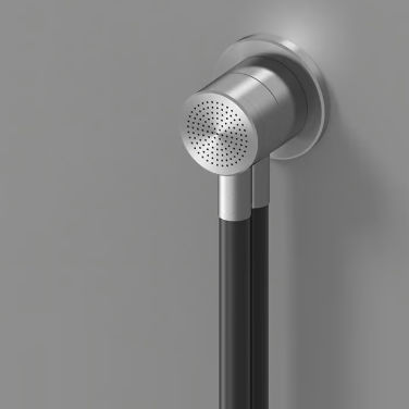Douchette à main - HUM 24 66 - QuadroDesign - ronde / en acier inoxydable 316L / contemporaine