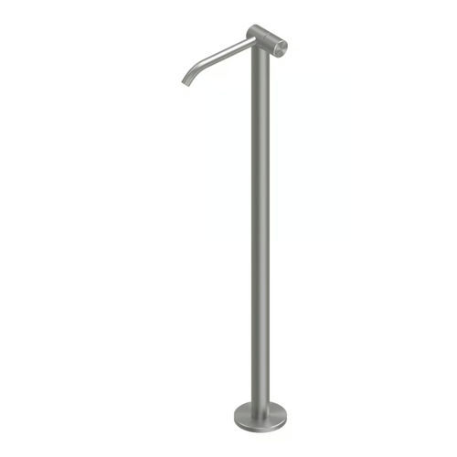 Mitigeur de baignoire - HUM 24 05 - QuadroDesign - en îlot / de sol / en acier inoxydable