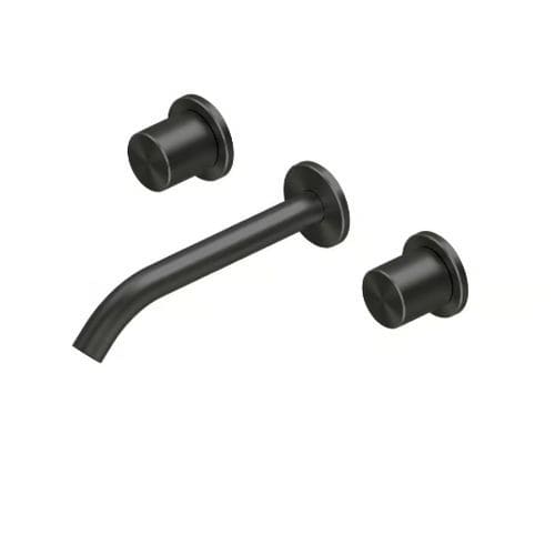 Mitigeur pour lavabo - HUM 24 11V - QuadroDesign - mural / en acier inoxydable / en acier