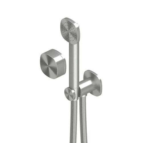 Mitigeur de douche - SUPER 22 58 - QuadroDesign - mural / en acier inoxydable 316L / 2 trous