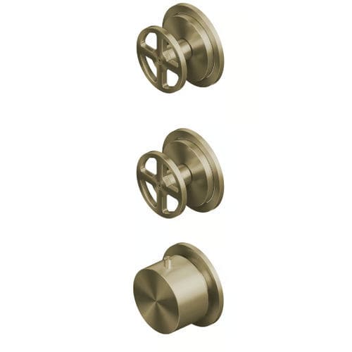 Vanne thermostatique manuelle - VALVOLA02 20 49 0 - QuadroDesign - d'ambiance / 2 voies / murale