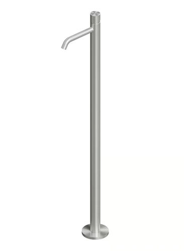 Mitigeur de vasque - STEREO 16 05 T - QuadroDesign - au sol / en acier inoxydable 316L / 1 trou