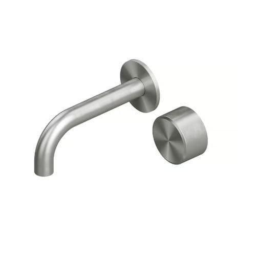 Mitigeur de vasque - STEREO 16 10 00 - QuadroDesign - mural / encastrable / en acier inoxydable 316L