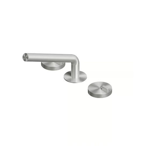 Mitigeur pour lavabo - Q 18 31 V - QuadroDesign - monté sur plage / en acier inoxydable 316L / 3 trous