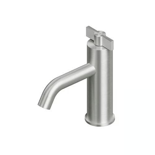 Mitigeur pour lavabo - VALVOLA01 19 01 - QuadroDesign - monté sur plage / en acier inoxydable 316L / d'intérieur