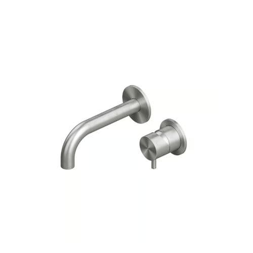 Mitigeur pour lavabo - OTTAVO 13 14.00 - QuadroDesign - encastrable / mural / en inox