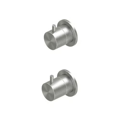 Mitigeur thermostatique - OTTAVO 12 47M - QuadroDesign - pour douche / mural / en acier inoxydable 316L