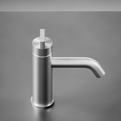 Mitigeur pour lavabo - Q 18 01 - QuadroDesign - monté sur plage / en acier inoxydable 316L / en acier inoxydable AISI 316