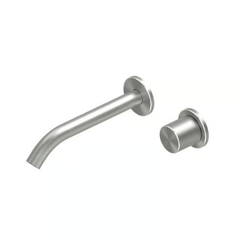 Mitigeur pour lavabo - HUM 24 11 - QuadroDesign - mural / encastrable / en acier inoxydable 316L