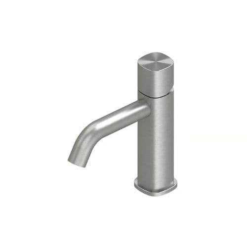 Mitigeur pour lavabo - SUPER 22 01T - QuadroDesign - monté sur plage / en acier inoxydable AISI 316 / 1 trou