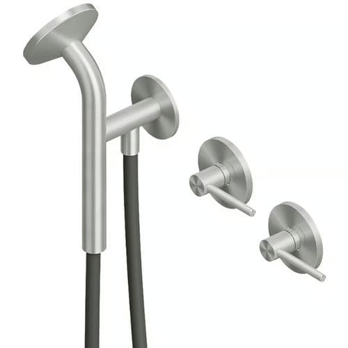 Set de baignoire en acier inoxydable AISI 316 - FFQT 21 69T - QuadroDesign - mural / encastrable / contemporain