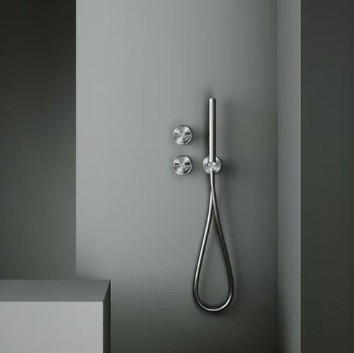 Set de douche mural - VALVOLA02 20 68 - QuadroDesign - contemporain / avec douche à main