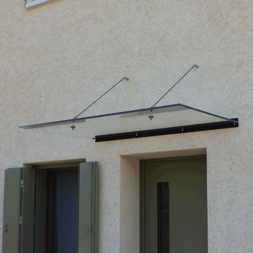 Auvent pour porte - LIRA  - FIVE STARS ITALY - pour fenêtre / en aluminium / en polycarbonate