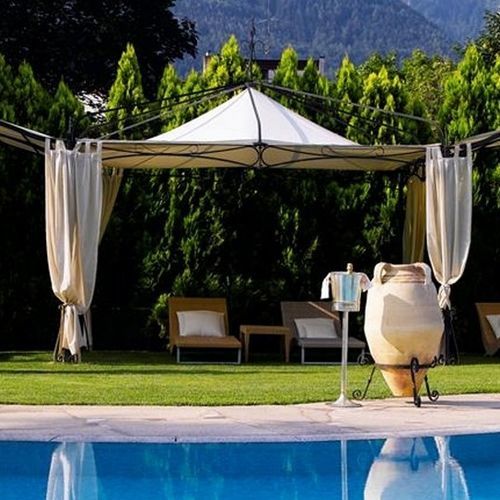 Gazebo en fer galvanisé - ZEUS - FIVE STARS ITALY - toit en PVC / structure en métal