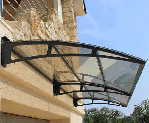 Auvent pour porte - MIZAR - FIVE STARS ITALY - pour fenêtre / en aluminium / en polycarbonate