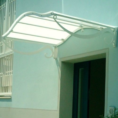 Auvent pour porte - ONDA - FIVE STARS ITALY - pour fenêtre / aluminium / en polycarbonate