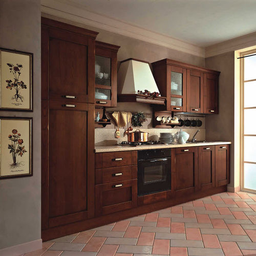 Cuisine classique - SIVIGLIA - Torchetti Cucine - en bois massif / en bois / dissimulée