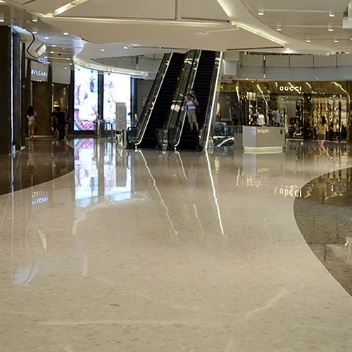 Carrelage en pierre reconstituée - SOHO - QUARELLA - poli / d'intérieur / d'extérieur