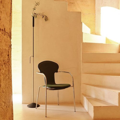 Vase design minimaliste - BATON - BD Barcelona Design - en acier à revêtement par poudre / à poser au sol / par Ronan Bouroullec