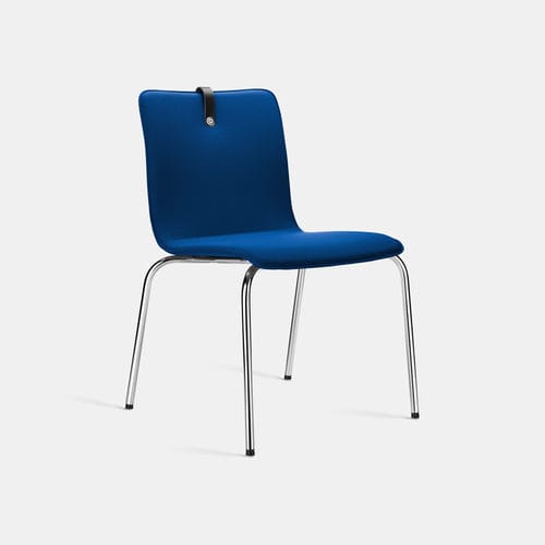 Chaise visiteur contemporaine - MESAMI 0010 - Löffler Bürositzmöbel GmbH - d'intérieur / en tissu / en cuir