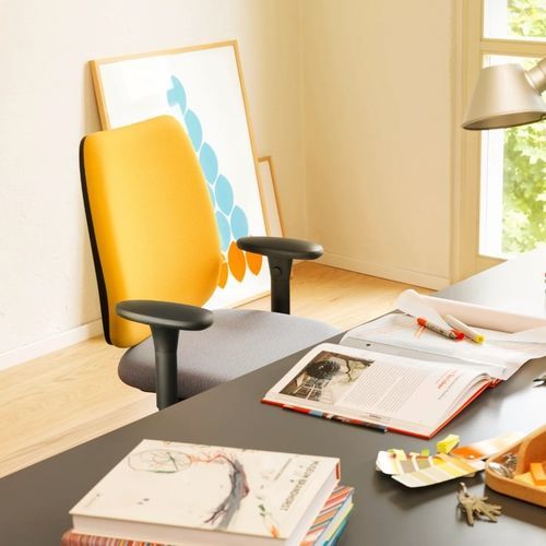 Chaise de bureau contemporaine - FIGO 20 - Löffler Bürositzmöbel GmbH - d'intérieur / en tissu / en cuir