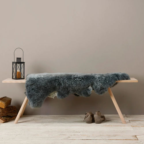 Tapis contemporain - MERINO LAMMFELL - Löffler Bürositzmöbel GmbH - uni / en mérinos / en relief