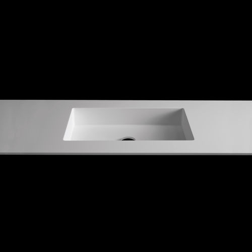 Vasque à encastrer - PLANO - RI.FRA MOBILI - en quartz / en verre / en Corian®