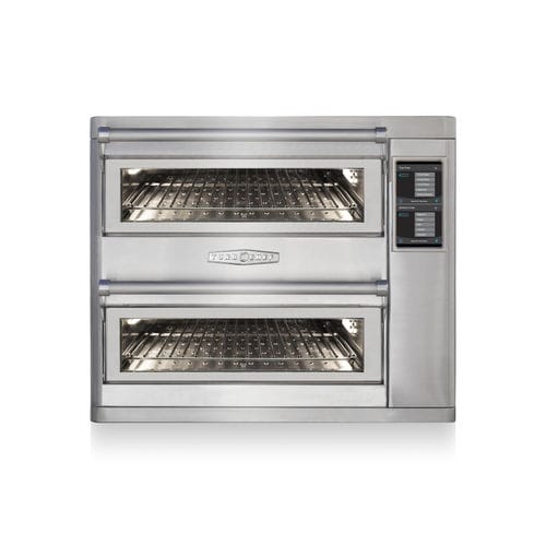 Four professionnel - DOUBLE BATCH MARINE - TURBOCHEF - électrique / à chariot / pose libre