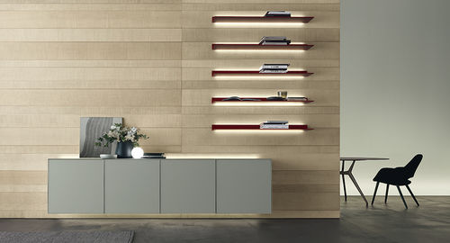 Buffet mural - SELF - RIMADESIO - contemporain / en bois / en bois laqué