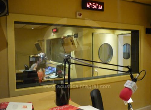 Fenêtre acoustique - VR - Acústica Integral - en verre / fixe / à double vitrage