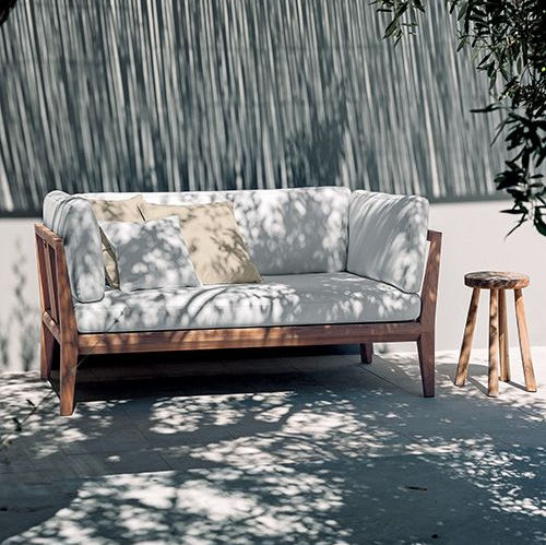 Canapé contemporain - TEKA 001 - RODA - de jardin / pour yacht / de terrasse