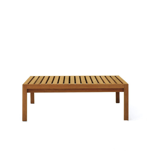 Table basse contemporaine - NETWORK 039 - RODA - en teck / rectangulaire / résidentielle