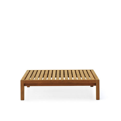 Table basse contemporaine - NETWORK 028 - RODA - en teck / carrée / résidentielle