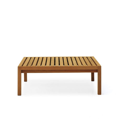 Table basse contemporaine - NETWORK 038 - RODA - en teck / carrée / résidentielle