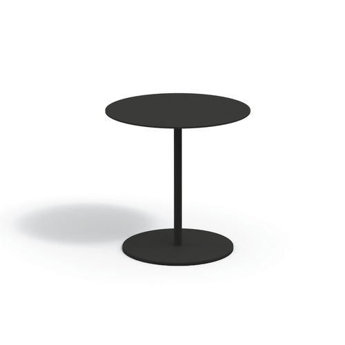 Table basse contemporaine - BUTTON 045 - RODA - en aluminium peint / avec piètement en aluminium vernis / ronde