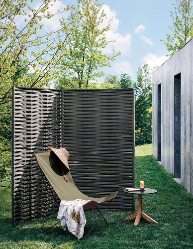 Paravent contemporain - WING 101 - RODA - en acier inoxydable / en polyester / de jardin