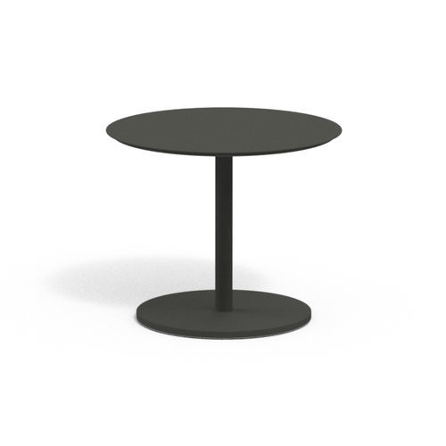Table bistrot contemporaine - BUTTON 602 - RODA - en aluminium laqué / avec piètement en aluminium laqué / ronde
