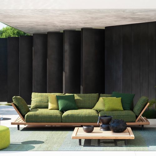 Canapé modulable - PHILIA 310 + 101 + 900 - RODA - contemporain / d'extérieur / en tissu