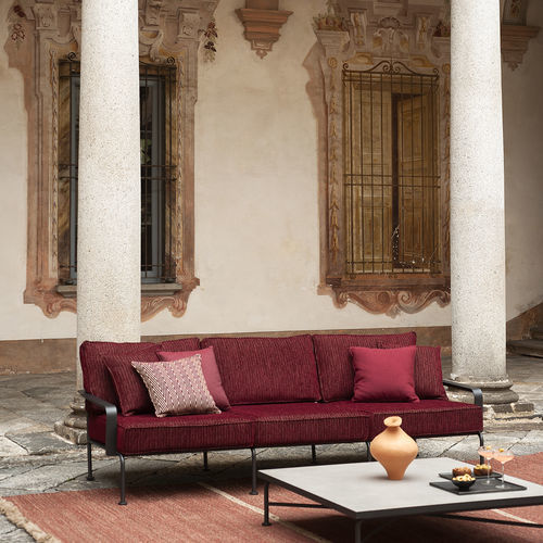 Canapé compact - STRESA 103 - RODA - classique / d'extérieur / en aluminium