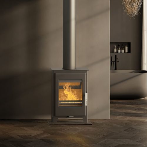 Poêle à bois - OSCAR - SUPRA FRANCE - 5 kW - 10 kW / 0 - 5 kW / au sol