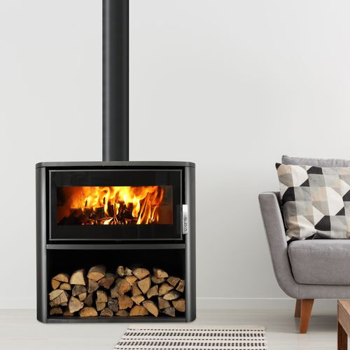 Poêle à bois - LASLO BÛCHER - SUPRA FRANCE - 5 kW - 10 kW / 10 kW - 20 kW / à poser
