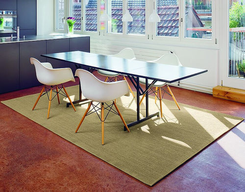 Tapis contemporain - DRY - Ruckstuhl AG - uni / en sisal / rectangulaire