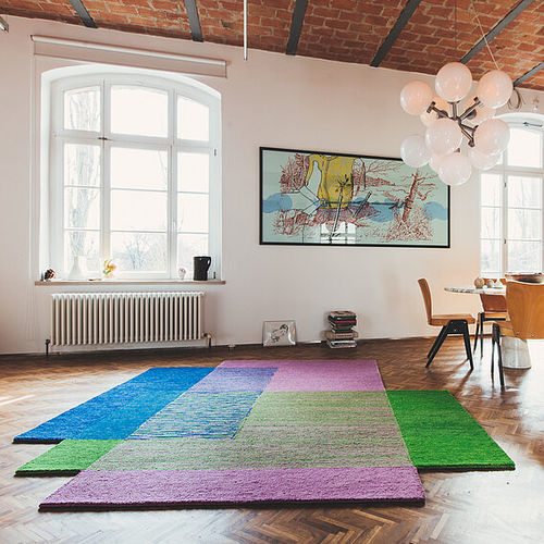 Tapis contemporain - STAGIONE - Ruckstuhl AG - à motif / en laine / multicolore